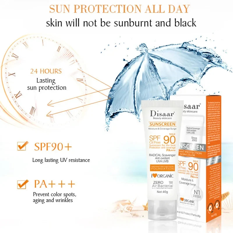 Waterproof Face Sunscreen