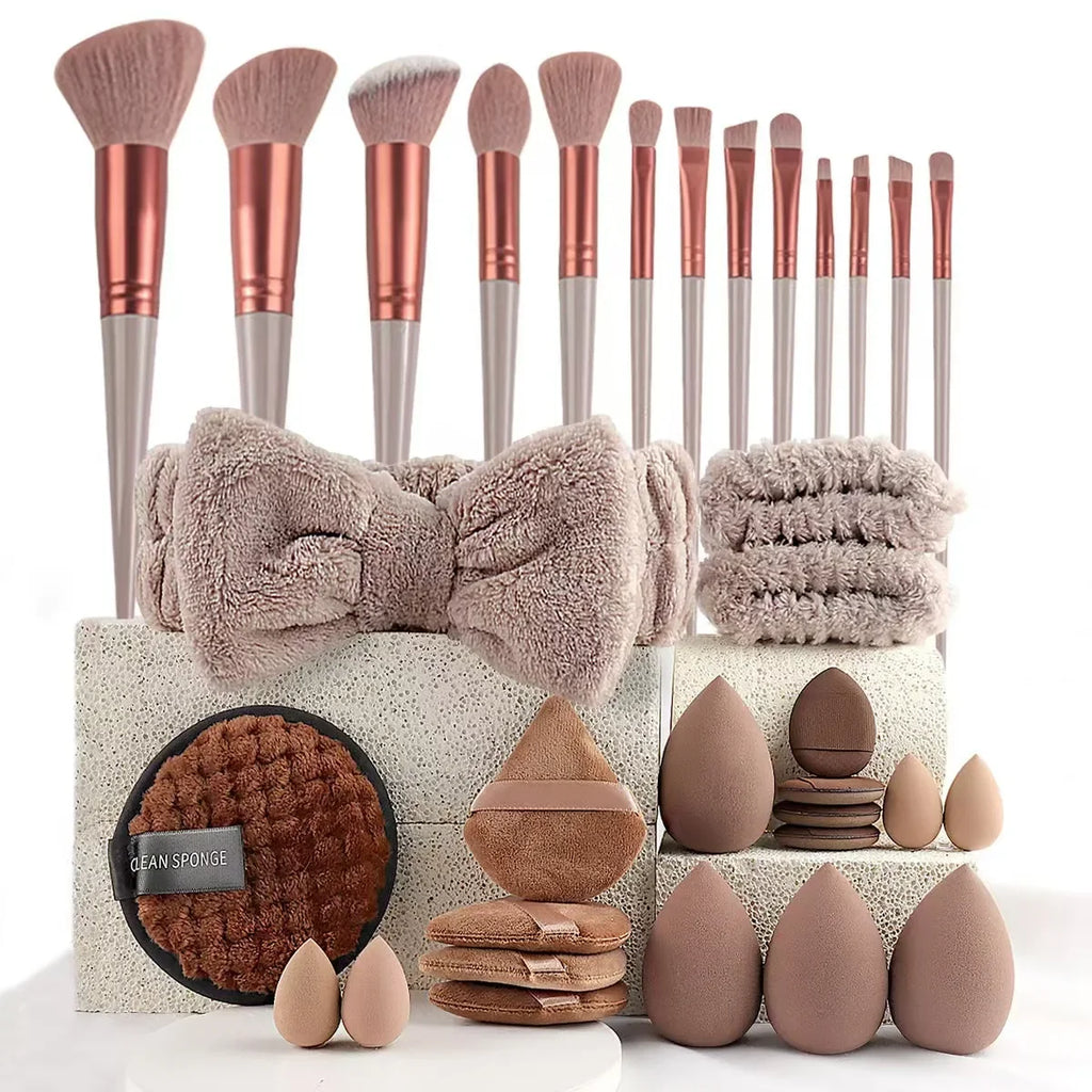 Complete Cosmetic Brush Kit
